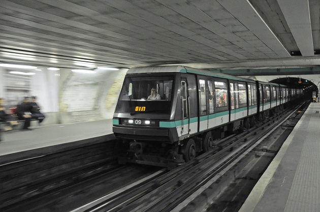 Dans le métro parisien. / Ph. MPhotographe CC BY-ND 2.0, via Flickr