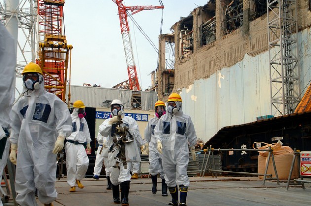 Des experts de l'IAEA dans la centrale de Fukushima Daiichi en avril 2013 / Ph. IAEA via Flickr CC BY SA 2.0