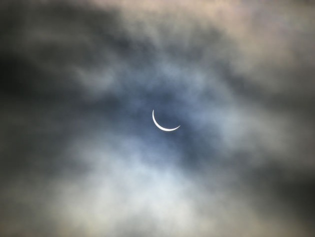Le dernier croissant de Soleil resté lumineux, tel que l'ont observé les Écossais / Ph. Michael Sell via Flickr CC BY 2.0