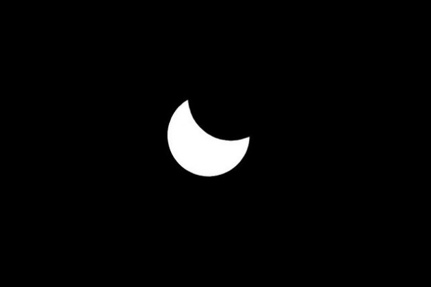 L'éclipse photographiée par un amateur grec / Ph. Nikos Koutoulas via Flickr - CC BY 2.0