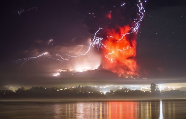 Éruption du volcan Calbuco au Chili le 23 avril dernier (AFP)